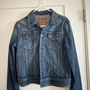Express Precision Fit Denim Jacket